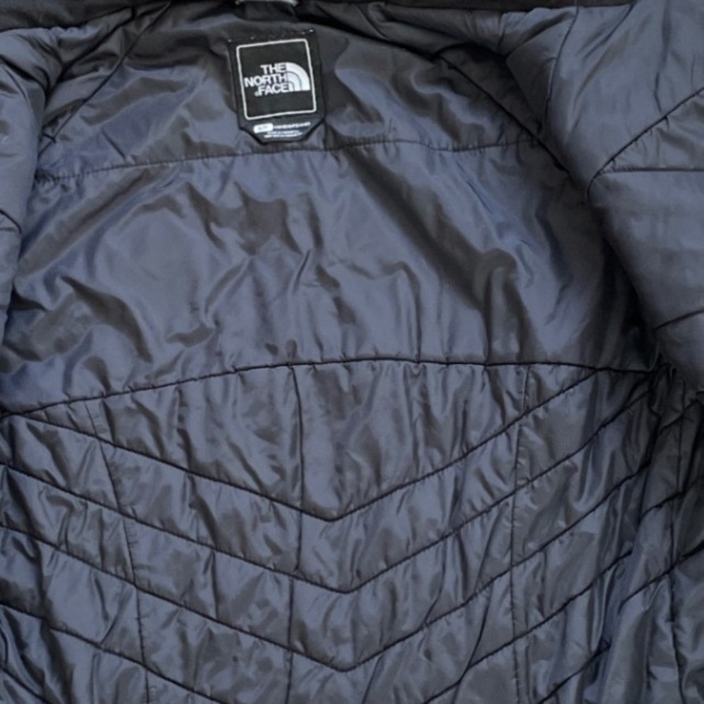 The North Face Womens Small Black PrimaLoft‎ Hooded Softshell Jacket Full Zip - Picture 7 of 11